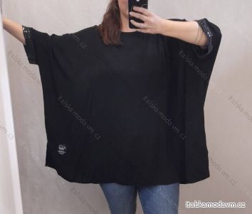 Tunika krátky rukáv dámska nadrozmer (4XL/5XL ONE SIZE) TALIANSKA MÓDA IM722008