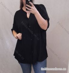 Košeľa dlhý rukáv dámska nadrozmer (4XL/5XL ONE SIZE) TALIANSKA MóDA IM722014