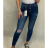 Nohavice rifle jeans dlhé push up dámske (XS-XL) M.SARA MA620S3977G-2/DR S modrá