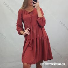 Šaty dlhý rukáv elegantní (uni s /l) TALIANSKÁ MÓDA IMM200190