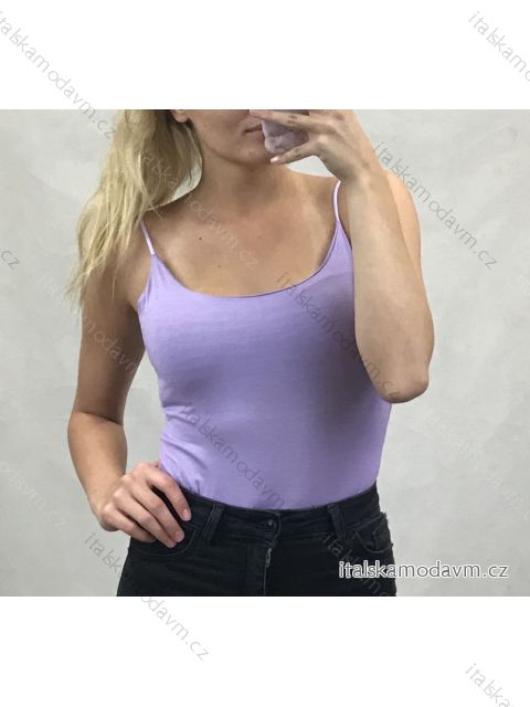 Tielko body dámske na ramienka (uni s / m) TALIANSKÁ MÓDA IMM20625/DR biela S / M one size