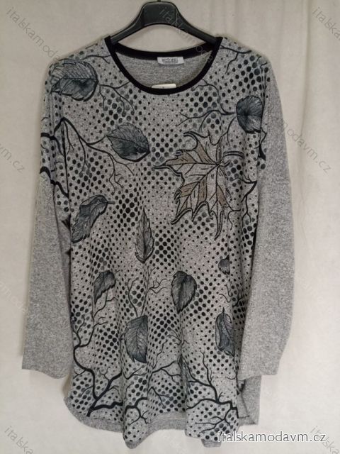 Tunika teplá dlhý rukáv dámska nadrozmer (4XL/5XL ONE SIZE)TURECKÁ MODA TME22006