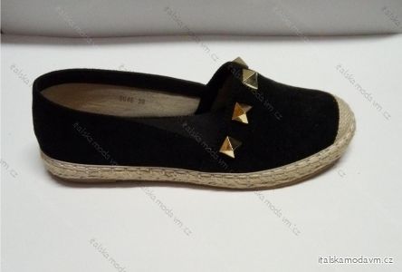 Espadrilky poltopánky módne dámske (37-41) OBUV 5646A