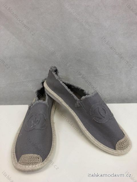 Espadrilky dámské (36-41) SSHOES OBUV OBSS21NB274/DR 41 <p>šedá</p>