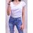 Nohavice rifle jeans dámske (XS-XL) RE-DRESS IMT20RE3601-A <p>modrá</p> XL