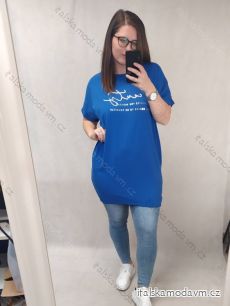 Tunika krátky rukáv dámska nadrozmer (4XL/5XL ONE SIZE) TALIANSKA MÓDA IM422330