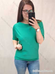 Tunika oversize krátky rukáv dámska nadrozmer (L/XL/2XL ONE SIZE) TALIANSKA MÓDA IM722075