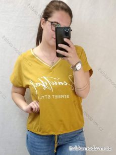 Tunika krátky rukáv dámska (L/XL/2XL ONE SIZE) TALIANSKA MóDA IM4223017/DR