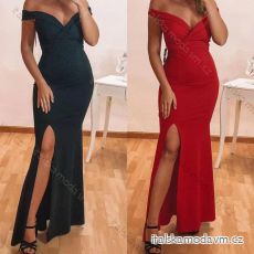 Šaty elegantné dlhé bez rukávov dámske (S / M ONE SIZE) TALIANSKÁ MÓDA IMM211431