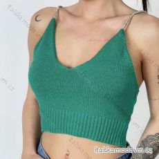 Top/tielko na ramienka dámske (S/M ONE SIZE) TALIANSKA MÓDA IMPBB22Y22616