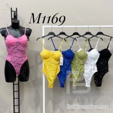 Body krajkové na ramienka dámske (S/M ONE SIZE) TALIANSKA MÓDA IMPDY22JR1169