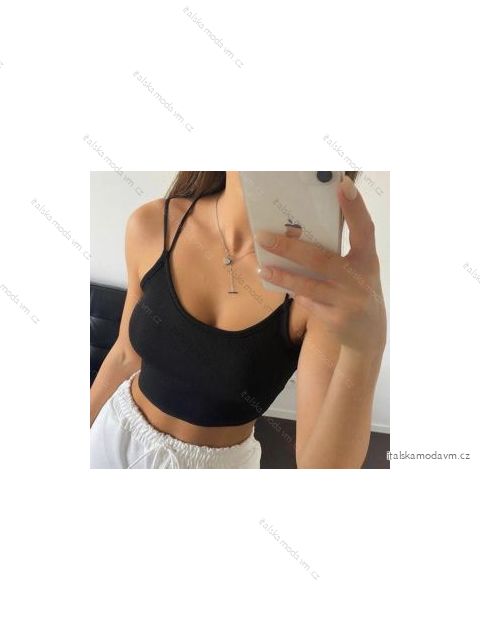 Tielko crop top na ramienka dámske (S/M ONE SIZE) TALIANSKA MÓDA IMPBB22L20824