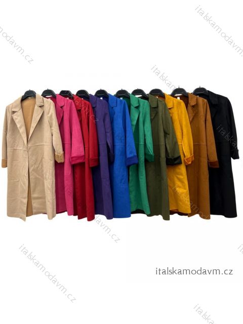 Cardigan/kabát dlhý dlhý rukáv dámska (S/M ONE SIZE) TALIANSKA MÓDA IMPLM22803400095