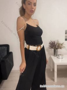 Tielko crop top na ramienka dámske (S/M ONE SIZE) TALIANSKA MÓDA IMPBB22C23695/DR