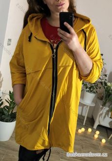 Mikina bavlněná dlouhý rukáv dámská nadrozměr oversize(uni xl-2xl) ITALSKÁ MÓDA IMB22170