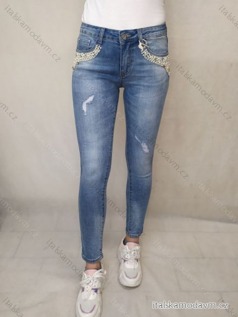 Rifle jeans dlhé dámske (XS-XL) Jewell LEXXURY MA522L8044/DR S modrá