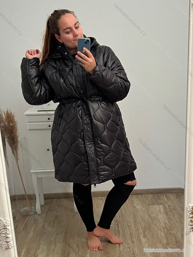 Women's Plus Size Winter Jacket (54-62) POLISH FASHION LIB22LD-7738