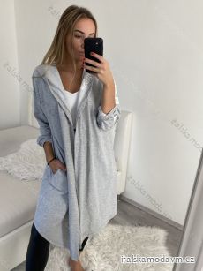 Cardigan bavlnený dlhý rukáv dámsky (XL/2XL ONE SIZE) TALIANSKA MóDA IMB22193