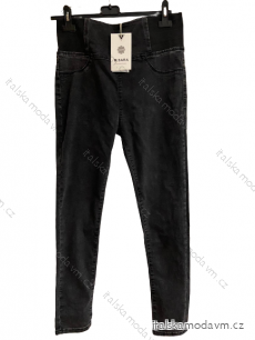 Rifle jeans dámske (veľ 30-38) M.SARA MS12916-1/DR