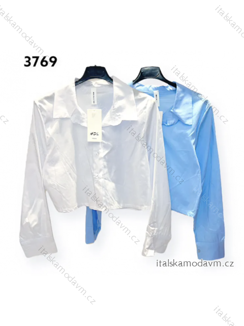 Košeľa dlhý rukáv dámska (S/M ONE SIZE) TALIANSKA MÓDA IMPHD233769