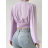 Crop top dlhý rukáv dámsky (S/M ONE SIZE) TALIANSKA MÓDA IMPCF2326879