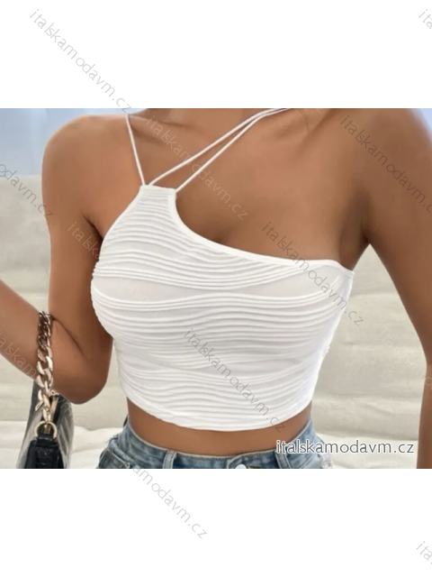 Top croptop bez rukávov dámsky (S/M ONE SIZE) TALIANSKA MÓDA IMPLP2362300055