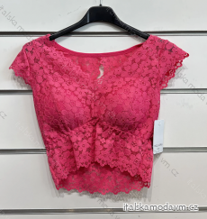 Top crop top čipkový bez rukávov dámske (S/M ONE SIZE) TALIANSKA MÓDA IMPSH233208