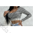 Top croptop dlhý rukáv dámsky prúžok (S/M ONE SIZE) TALIANSKA MÓDA IMPMD2327358