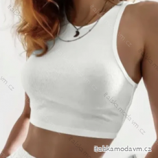 Top croptop bez rukávov dámsky (S/M ONE SIZE) TALIANSKA MÓDA IMPMD2322476