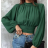 Top croptop dlhý rukáv dámsky (S/M ONE SIZE) TALIANSKA MÓDA IMPMD2326596