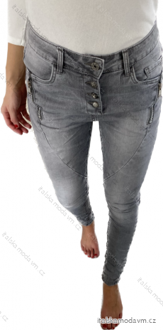 Rifle jeans baggy dlhé dámske (XS-XL) JEWELLY JEW23JW2307/DU