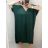 Šaty dlhé maxi oversize krátky rukáv dámske viskoza nadrozmer (3XL/4XL/5XL ONE SIZE) TALIANSKA MÓDA IMC22380/DUR pistáciová