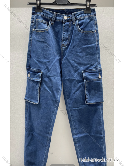 Nohavice rifle jeans dlhé dámske (S/M ONE SIZE) TALIANSKA MÓDA IMPDY23LMDY0116