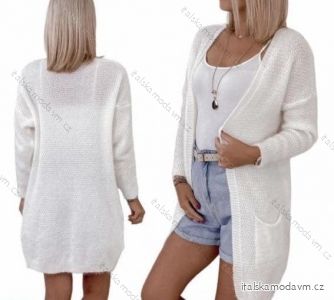 Cardigan dlhý rukáv dámsky (S/M ONE SIZE) TALIANSKA MÓDA IMWKK233153