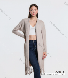 Cardigan úpletový dlhý rukáv dámsky (S/M ONE SIZE) TALIANSKA MÓDA IMPDY23ZS8053