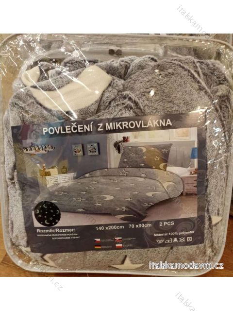 Souprava Obliečky 1 + 1 (140cmx200cm, 70cmx90cm) BYTOVÝ TEXTIL AMZF23NIGHT