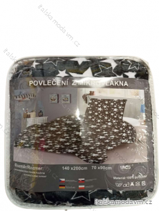 Souprava Obliečky 1 + 1 (140cmx200cm, 70cmx90cm) BYTOVÝ TEXTIL AMZF23STAR2