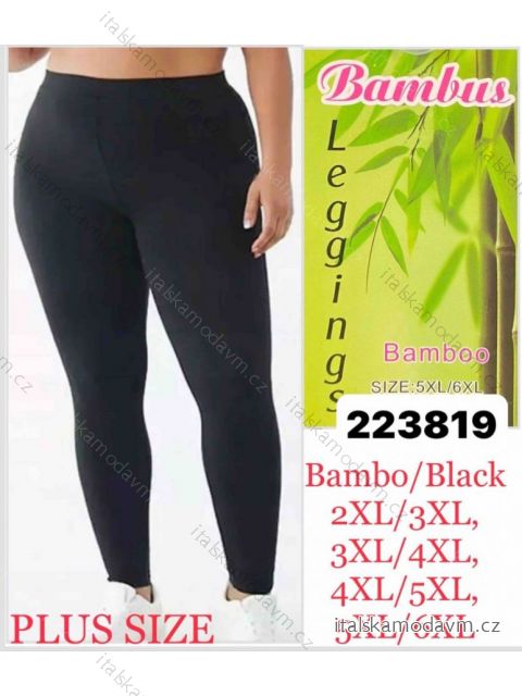 Legíny bambusové dlhé dámske nadrozmer (2XL/3XL-5XL/6XL) MIEGO MIE23223819