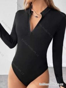 Body dlhý rukáv dámske (S/M ONE SIZE) TALIANSKA MóDA IMM2323M2200