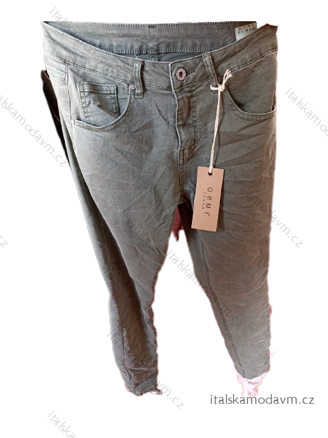 Nohavice rifle jeans dlhé dámske (SML-XL) TALIANSKA MÓDA IMP23007