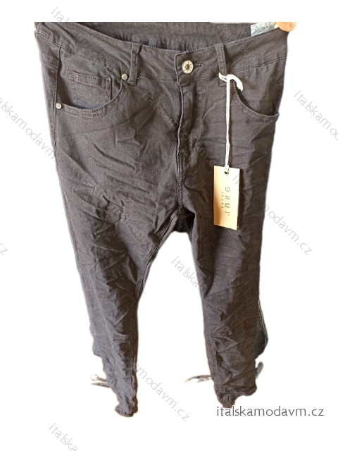 Nohavice rifle jeans dlhé dámske (SML-XL) TALIANSKA MÓDA IMP23008