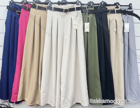 Sukňa dlhá s opaskom dámska (S/M/L ONE SIZE) TALIANSKA MÓDA IMWCP24078