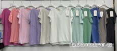 Tunika krátky rukáv dámska (S/M/L ONE SIZE) TALIANSKA MÓDA IMWBH24064