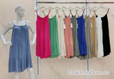 Šaty letné na ramienka dámske (S/M/L ONE SIZE) TALIANSKA MÓDA IMWBH24092