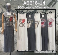 Šaty na ramienka dlhé letné dámske (S/M/L onesize ) TALIANSKA MóDA IMM24M6616