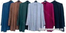 Cardigan teplý dlhý rukáv dámsky nadrozmer (48/50/52 ONE SIZE) TALIANSKA MÓDA IMD24388