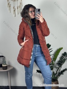 Kabát zimní s kapucí dámská LHD fashion (S-2XL) LHD-2M-231-1/DR