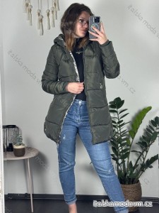 Kabát zimní s kapucí dámská LHD fashion (S-2XL) LHD-2M-231-3/DR