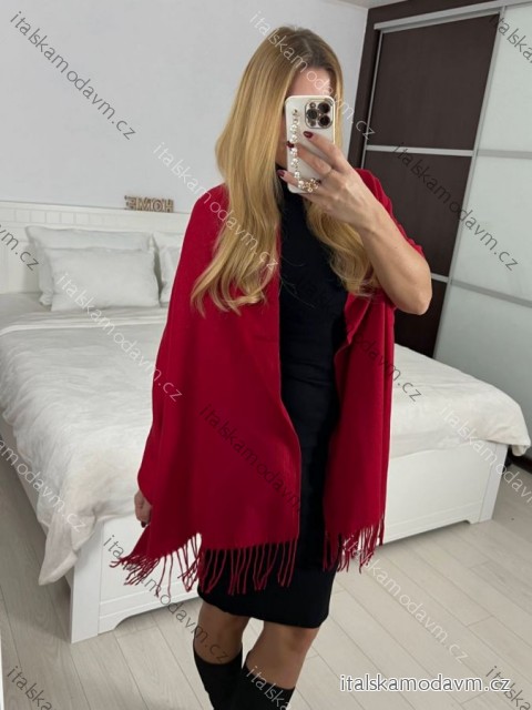 Šála kašmírová teplá dámská (one size 180cm x70cm)) CASHMERE DELFIN DEL2020JK-169