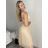 Šaty společenské elegantní letní na ramínka dámské (S/M ONE SIZE) ITALSKÁ MÓDA IMPSH222053A/DU -   červená cihlová -   S/M